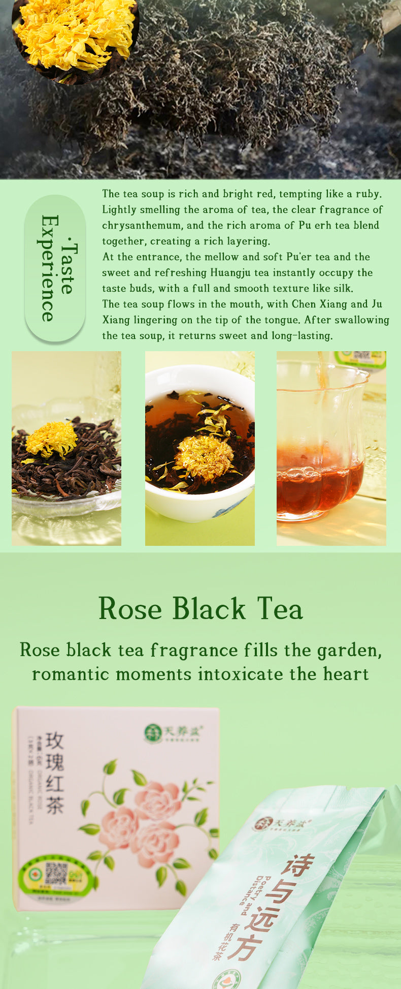 Certified Organic Floral Tea Gift Box