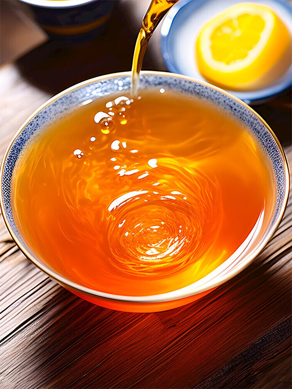 Certified Organic Yunnan Black Tea Mini Cake – Premium 100g Loose Leaf Compressed Tea